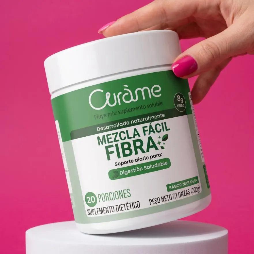 Fluye: Mix de Minerales Activos de Fibra en Polvo