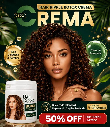 Hair Ripple Crema Definidora para Rizos